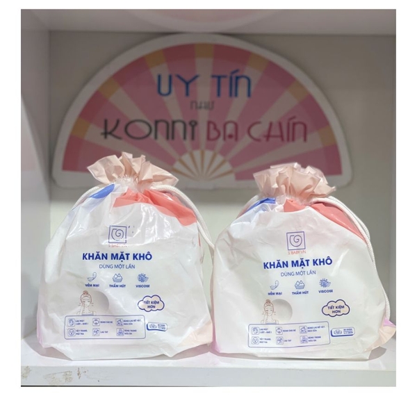 Khăn mặt khô S'BABY 60 tờ (cuộn tròn)
