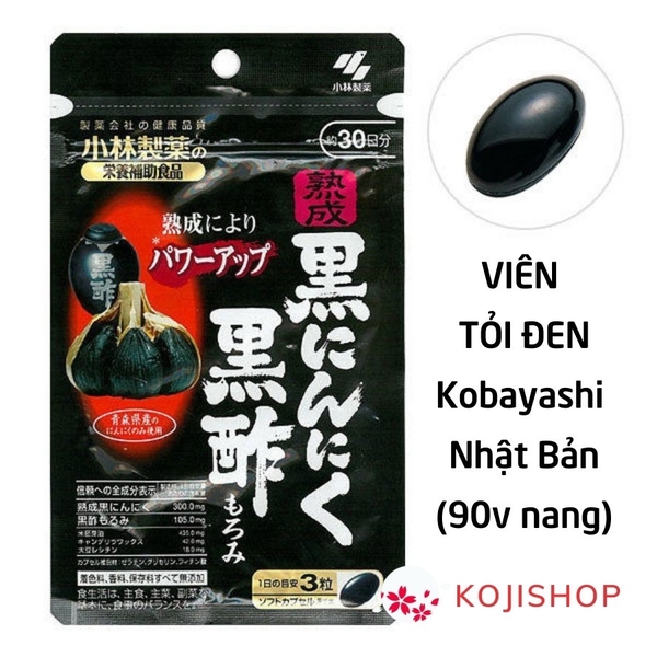 Viên uống tỏi đen Nhật Bản Kobayashi  Koji Shop