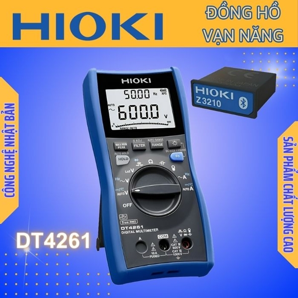 Hioki DT4261 Multimetro Digitale – Made In Japan – Nuovo In Confezione Originale