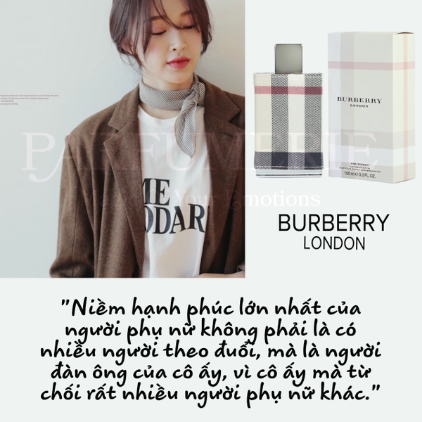 Nước hoa nữ Burberry London for Women EDP 