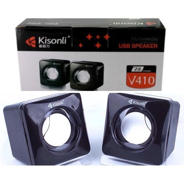 Loa vi tính 2.0 Kisonli V410 - Hàng Chính Hãng