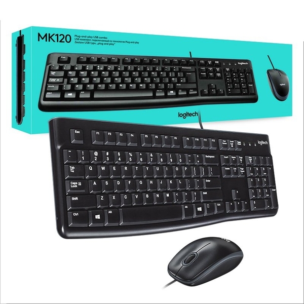 Bàn phím + chuột Logitech MK120