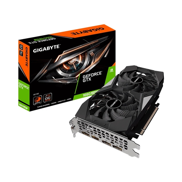 Card màn hình GIGABYTE GeForce GTX 1660 SUPER™ OC 6G 6GB GDDR6 GV-N166SOC-6GD