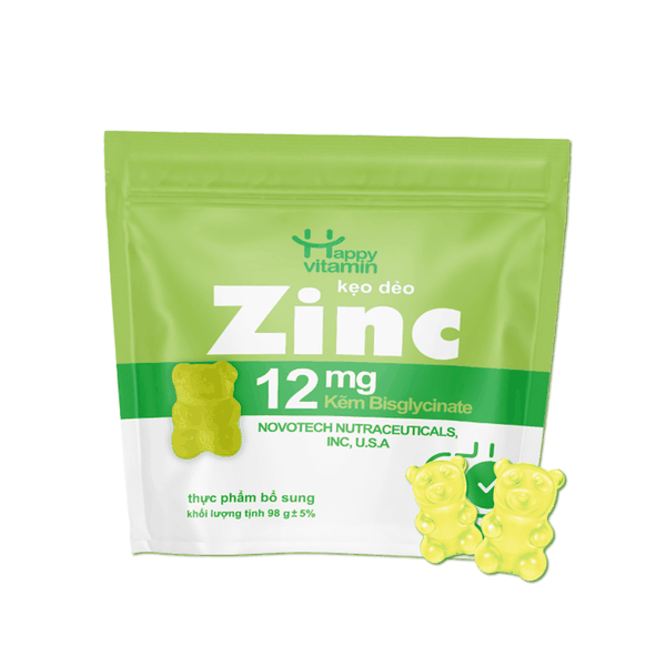 Kẹo dẻo bổ sung kẽm Bisglycinate
