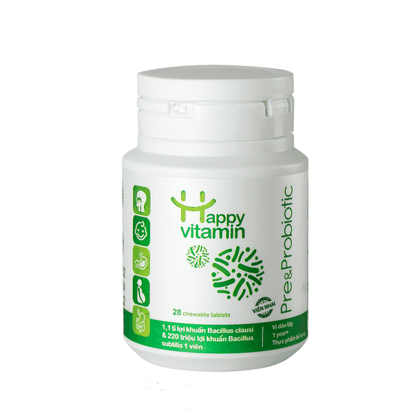 Kẹo lợi khuẩn Happy Vitamin Probiotic
