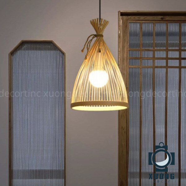 Đèn thả mây tre mã 05