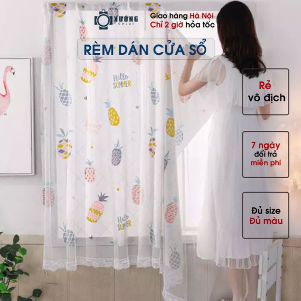 Rèm dán cửa tường chống nắng