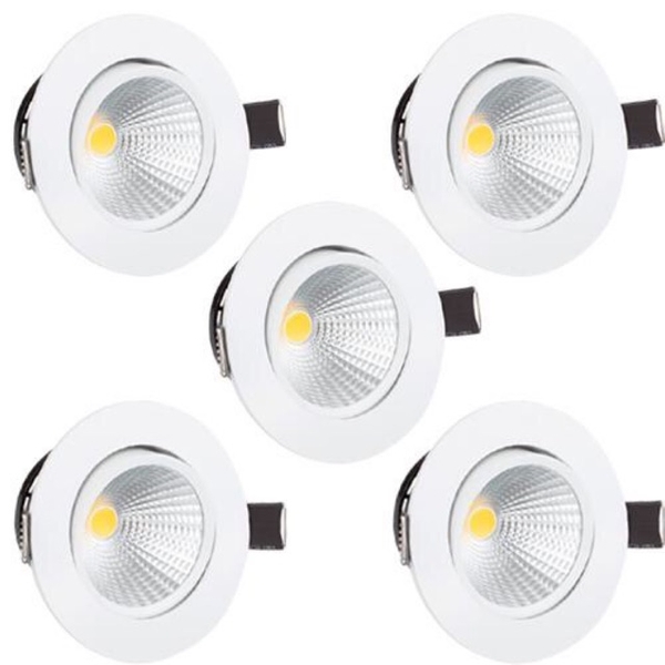 Đèn led Âm trần mắt rọi lật góc