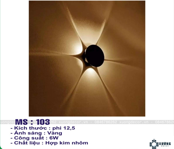 Đèn ốp tường GMN103