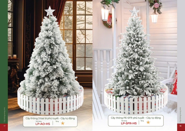Cây Thông PE - SFR Phủ Tuyết