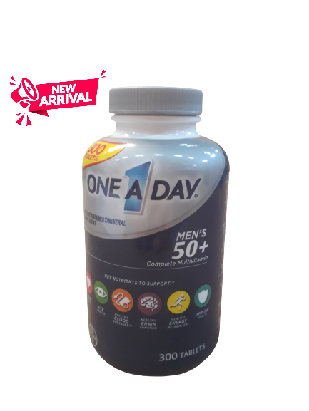 Viên uống bổ sung khoáng vi chất  ONE A DAY FOR MEN  50+ (300 VIÊN)