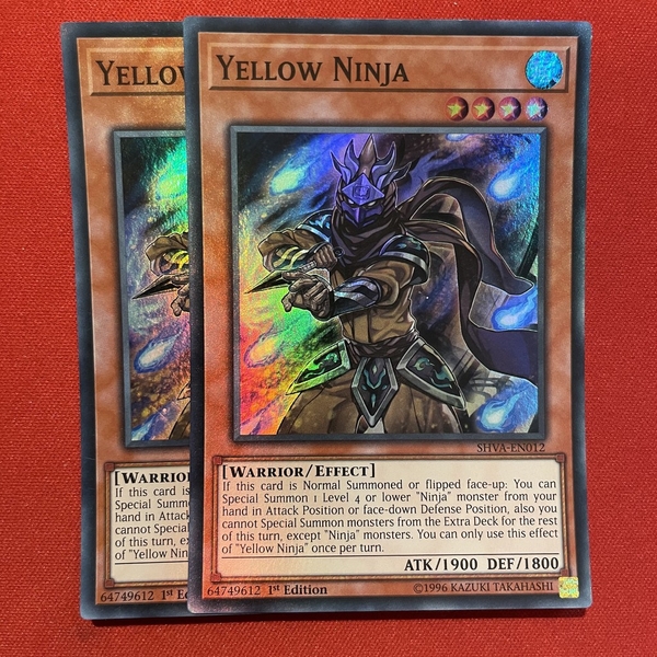 [EN][Thẻ Bài Yugioh Chính Hãng] Yellow Ninja