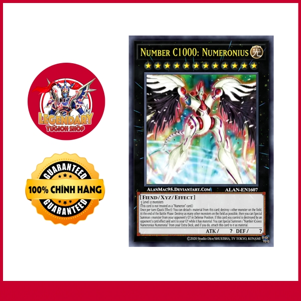 [EN][Thẻ Bài Yugioh Chính Hãng] Number C1000: Numerounius