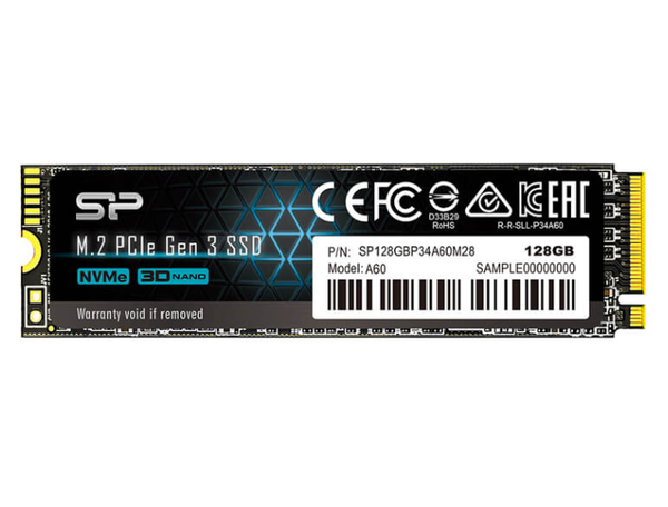 Ổ cứng M.2 2280 PCIe, A60 128GB hiệu Silicon Power ; 36T