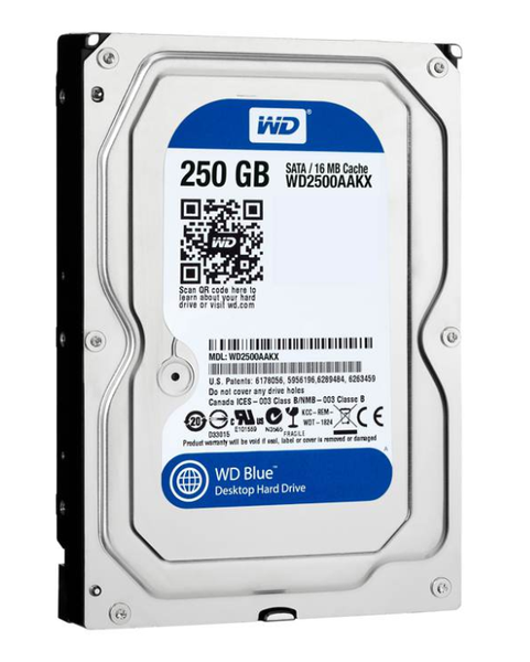 Hdd 250G Western Blue; 12T(-)