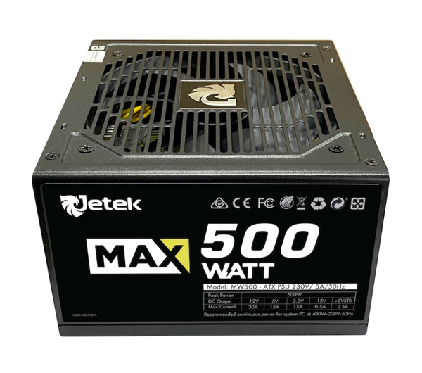 Nguồn Jetek MaxWatt MW500 500W; 36T