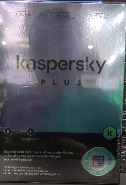 Bản quyền phần mềm KaspersKy Plus SEA5 -Dvc 1Y BsRP (KL10424UEFS); 12T