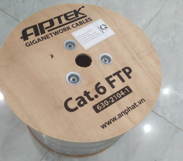 Cáp mạng FTP 6E Aptek 305m/thùng