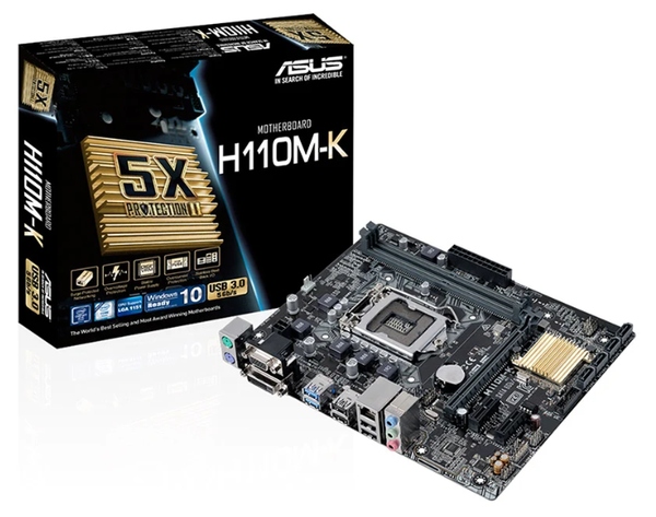 Mainboard ASUS H110M-K; 36T