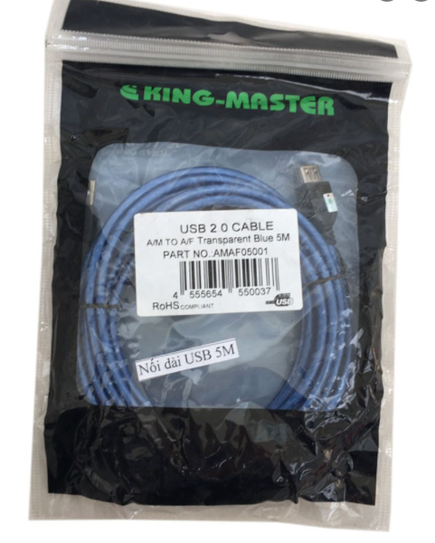 Cable USB nói dài 5M AMAF 05001 Kingmaster ; Test