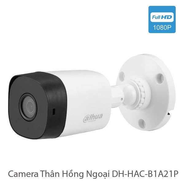 Camera Dahua DH HAC B1A21P 2MP  - Thân Trụ Ngoài Trời; 24T