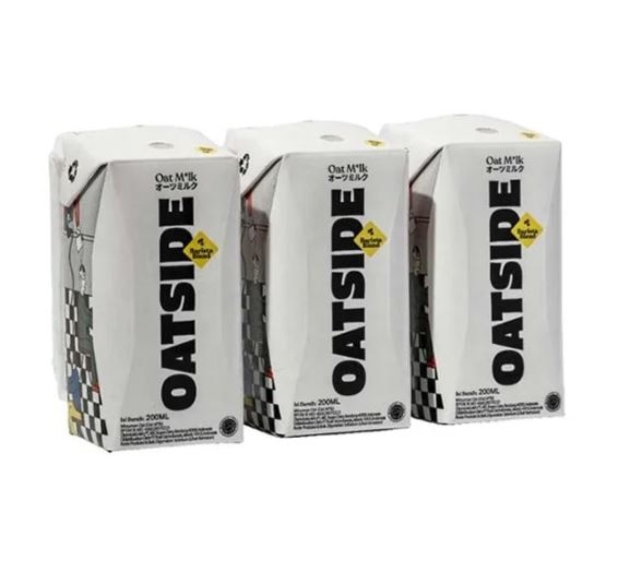 Sữa yến mạch OATSIDE Original vị nguyên bản lốc 200ml x 24 - Không ...