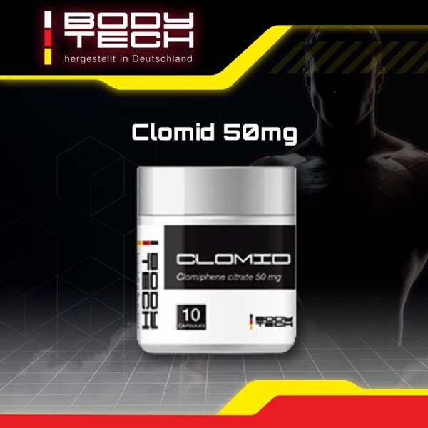 Clomid Bodytech 50mg/viên, 1 hộp 10 viên