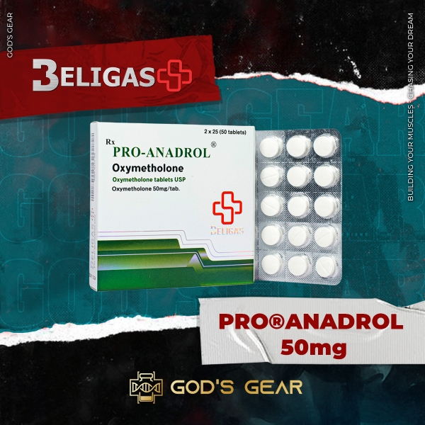 Anadrol Beligas - 50tabs (50mg/tab)