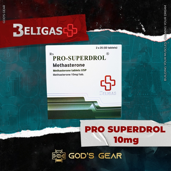 Superdrol Beligas - 50tabs (10mg/tab)