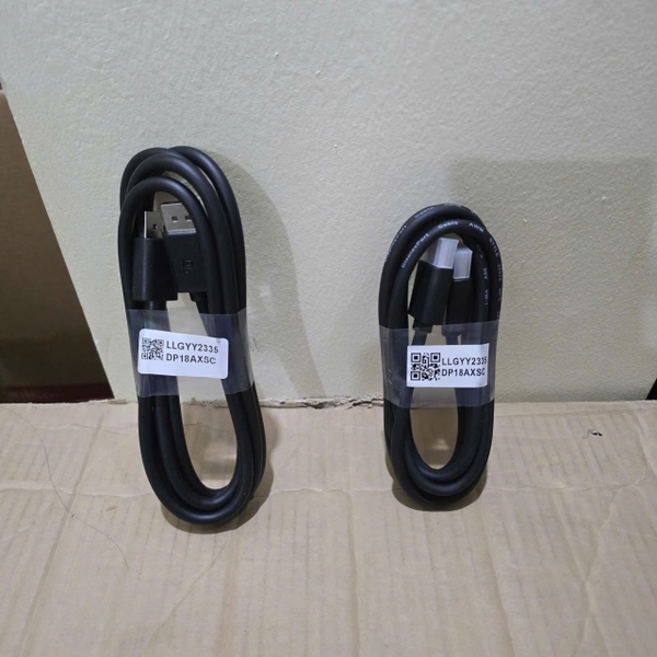 Cáp displayport 1,8m hỗ trợ độ phân giải HD, Full HD, 2K, 4K