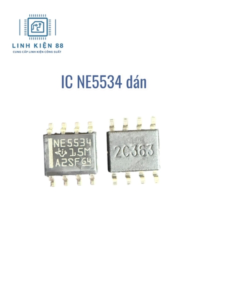 IC NE555CDR NE555 dán Sop-8 mới Linh kiện 88