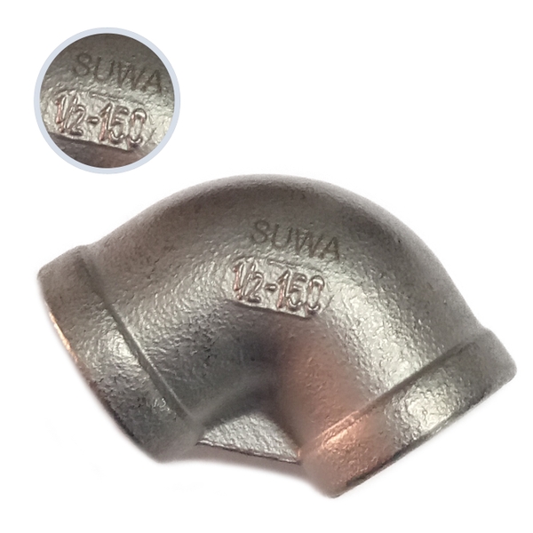 Cút inox 304 - Suwa Công ty cổ phần vật tư ngành nước Tâm Thành