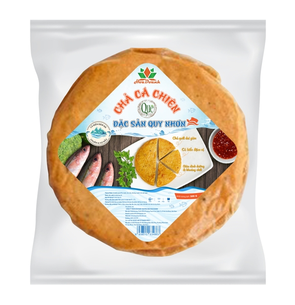 Chả cá chiên Quy Nhơn Hoa Doanh 500g