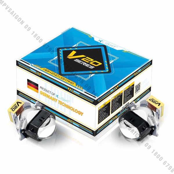1 BI LED X-LIGHT V20 SQUARE