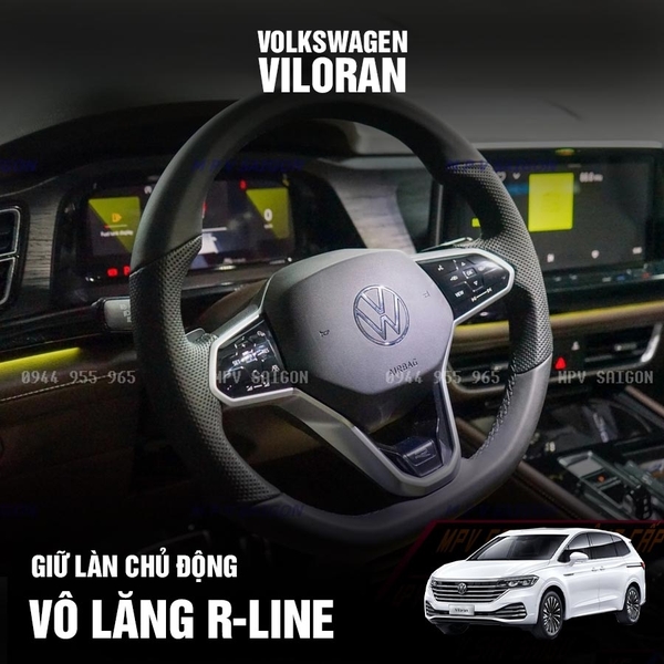 Nâng cấp giữ làn đường chủ động cho Volkswagen Viloran hay thay vô lăng R-line cao cấp: phân tích chuyên sâu 2 tính năng hữu dụng cho Viloran