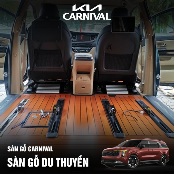 Sàn gỗ tự nhiên Kia SEDONA kiểu du thuyền