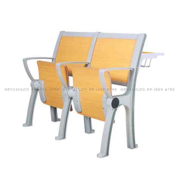 38 Khung ghế băng ghế băng dài giảng đường có bàn lưng ghế  XY-908M