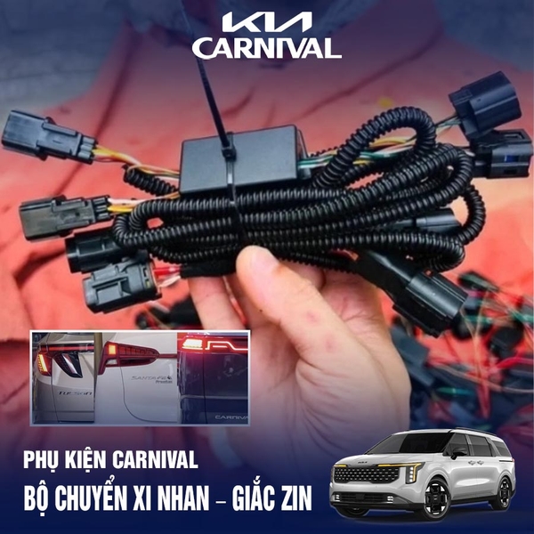 Chuyển xi nhan Kia Carnival 2024 2025 giắc zin- Bộ chuyển xi nhan lên cao