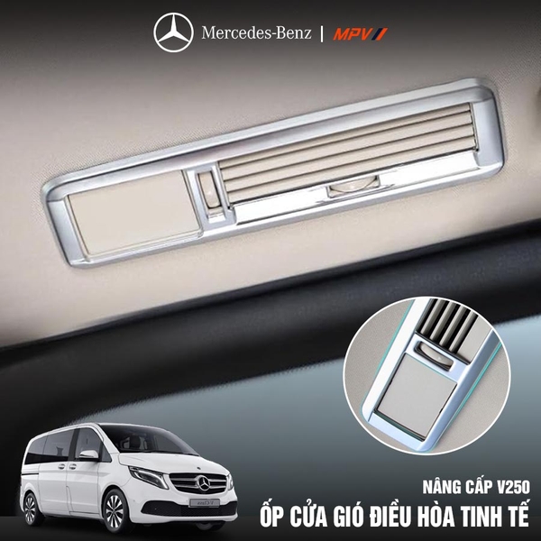 Ốp cửa gió điều hòa Mercedes Benz V250