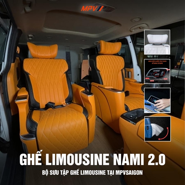 Ghế Limousine Nami 2.0