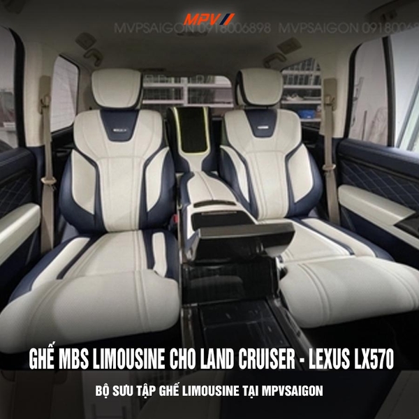 Ghế MBS Limousine cho Land Cruiser - Lexus LX570