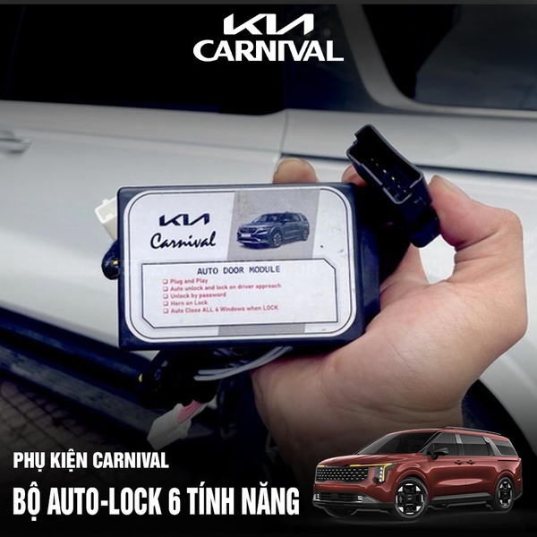 Autolock 6 tính năng dành riêng cho Kia Carnival 2024 2025