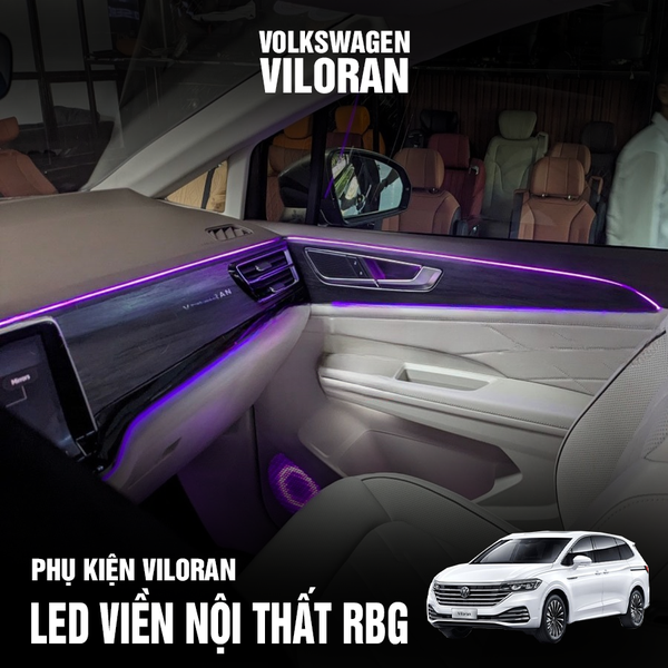 LED viền nội thất RGB cho Volkswagen Viloran