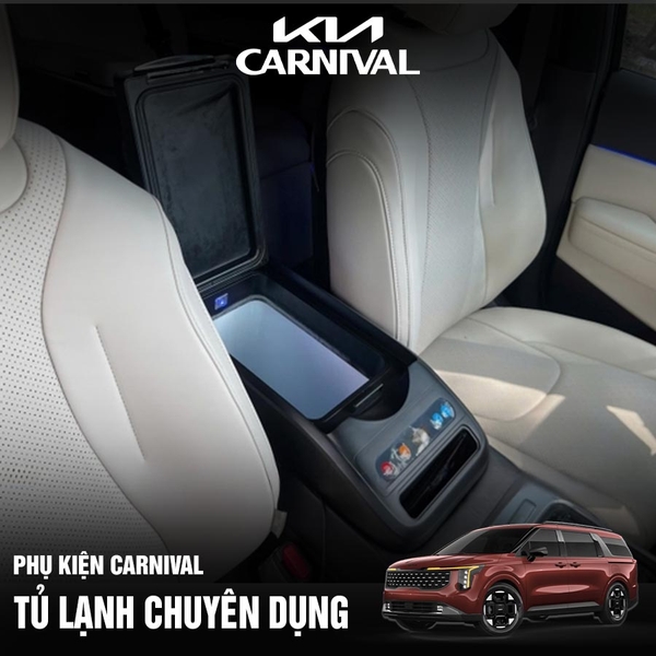 New Carnival 24 25 độ tủ lạnh: kỹ thuật và báo giá mới nhất