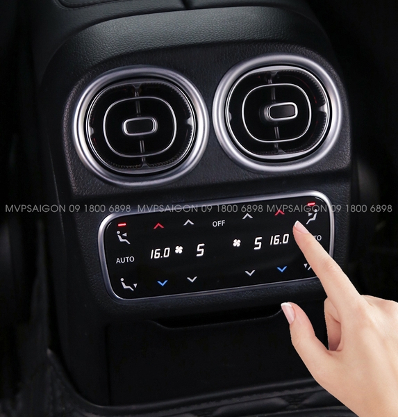 Bảng điều khiển cảm ứng cho hàng ghế sau Mercedes Benz C-class GLC-class C200 C260 C300 2022 2023