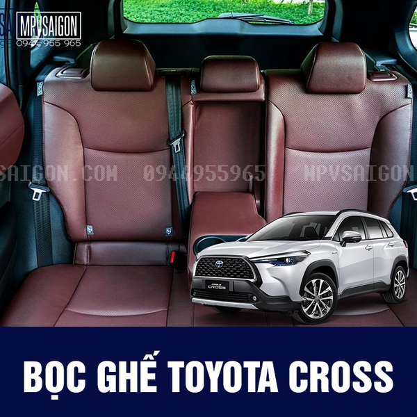 Bọc Ghế Da Toyota Corolla Cross 2022 Mẫu Đẹp Nhất - Bảng Giá Mới 2022