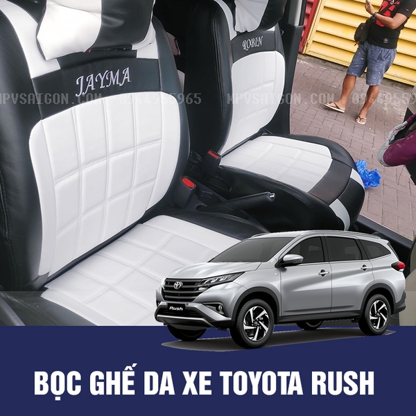 Bọc Ghế Da Xe Toyota Rush 2022