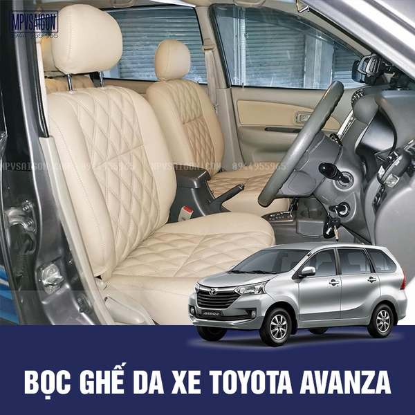 Bọc Ghế Da Xe Toyota Avanza 2022 - Nội thất ô tô MPVSAIGON