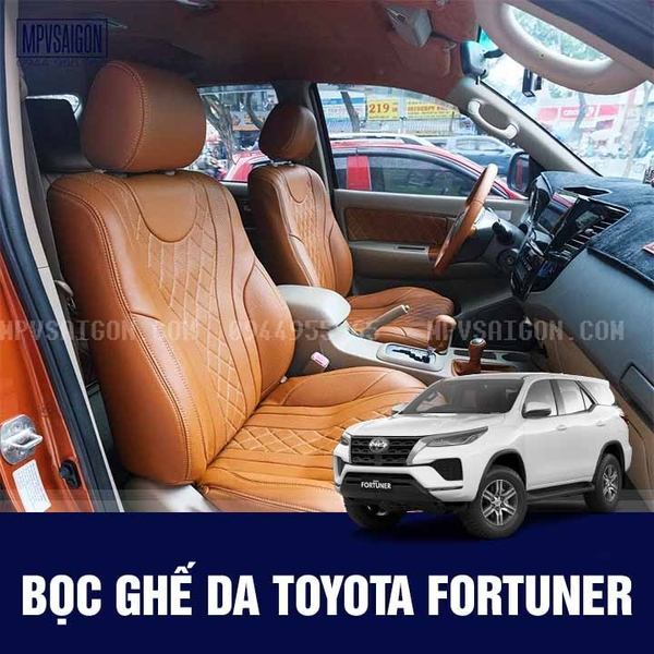 Bọc Ghế Da Xe Toyota Fortuner - Bảng Giá Mới