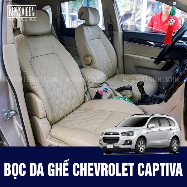 Bọc Ghế Da Xe Chevrolet Captiva - Bảng Giá Mới